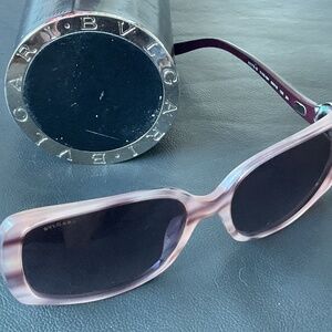Bulgari Sunglasses Authentic With Original Case Made in Italy.